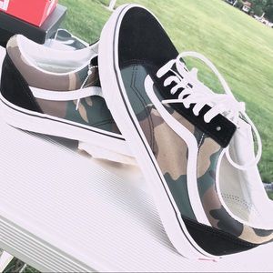 🟢🟤VANS OLD SKOOL CAMO🟢🟤